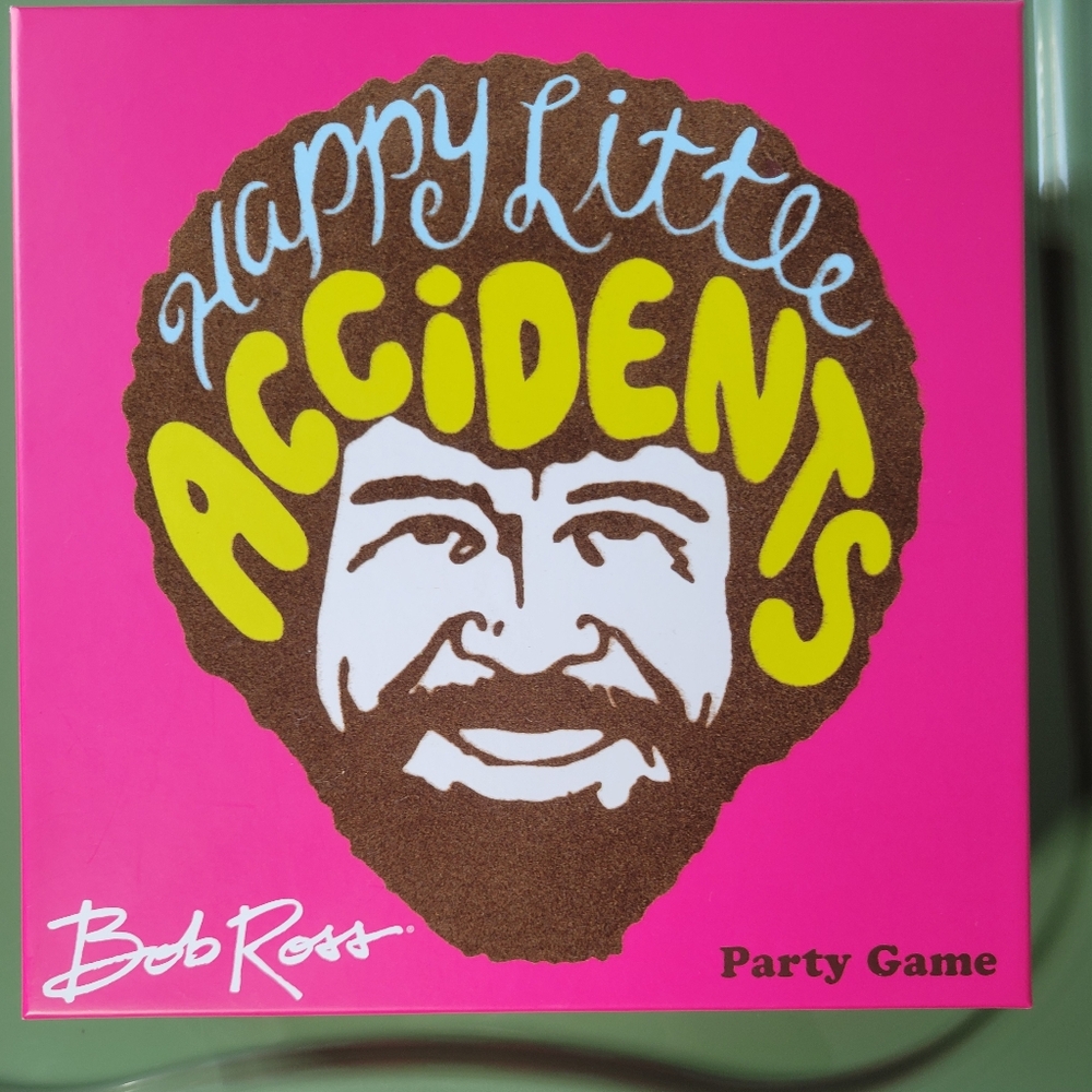 New Bob Ross Happy Little Accidents Party Game